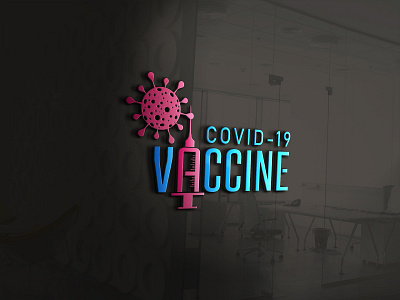 COVID-19 VACCINE ( Logo Design ) brand design branding design graphic design illustration logo logodesign ui ux vector