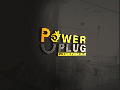 Power Plug (Logo Design) brand design branding design graphic design illustration logo logodesign ui ux vector
