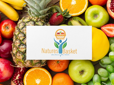 Natures Basket (logo design) 3d animation brand design branding design graphic design illustration logo logodesign motion graphics ui ux vector