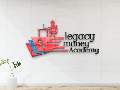 legacy money academy (logo design) brand design branding design graphic design illustration logo logodesign ui ux vector