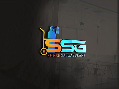 Shree Sai Gas Plant (Logo Design) 3d animation brand design branding design graphic design illustration logo logodesign motion graphics ui ux vector