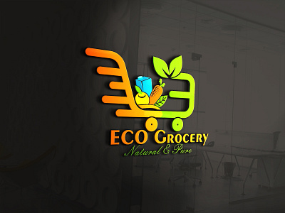 Eco Grocery (Logo Design) brand design branding design graphic design illustration logo logodesign ui ux vector