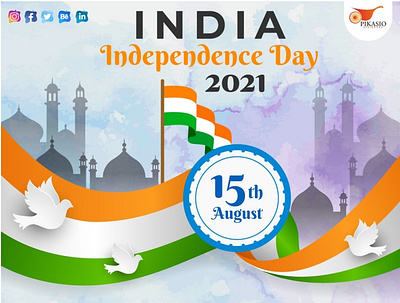 15th August Independence day India post brand design branding design graphic design illustration logo logodesign ui ux vector