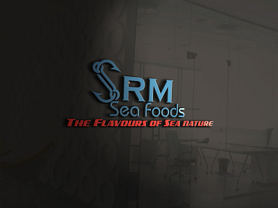 SRM Sea Foods (Logo Design)