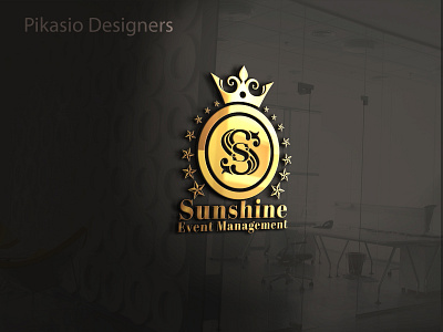 Sunshine Event Management (logo design) 3d animation brand design branding design graphic design illustration logo logodesign motion graphics ui ux vector