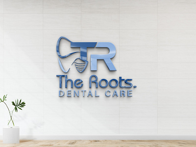 The Roots Dental Care (LOGO DESIGN) brand design branding design graphic design illustration logo logodesign ui ux vector