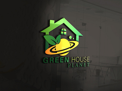 Green House Planet (logo design) 3d animation brand design branding design graphic design illustration logo logodesign motion graphics ui ux vector