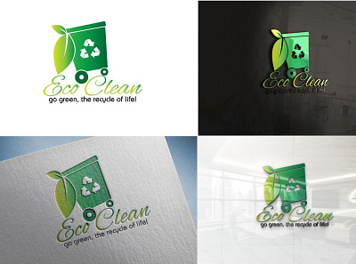 eco green (logo design) brand design branding design graphic design illustration logo logodesign ui ux vector