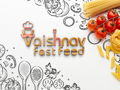 Vaishanav Fast Food (Logo Design)