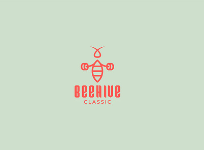 Beehive Classic- Logo Design branding creative logo flat graphic design gym logo icon illustration logo logo creation minimal vector