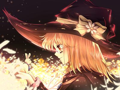 WITCH PETALS animation anime anime girl anime studio animeart cartoon illustration character characterdesign digital illustration digital painting digitalart draw drawing illustration manga mangart witch