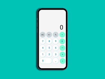 Calculator #DailyUI 004 calculatior dailyui design graphic design mobile ui ux