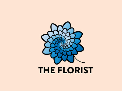 THE FLORIST app branding design icon illustration logo typography ux vector web