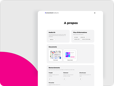 About pageㅤ|ㅤReal in html about about page about us apple button design français french graphic design media kit minimal minimalism more simple ui web web design website wordpress