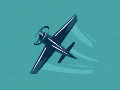 Stunt Jet brand icon illustration jet logo mark plane vector