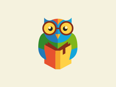 3D Hugo 3d animation book branding character gif logo owl sketch vector vinyl toy