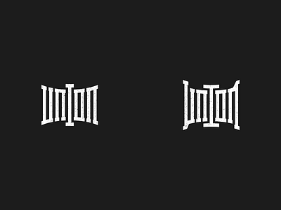 Custom Union branding custom type grid lettering logo logotype type union vector