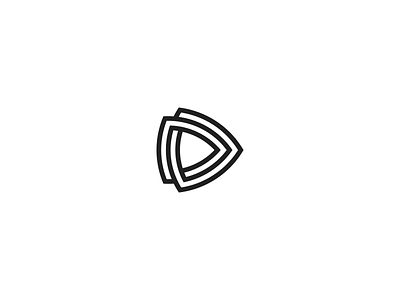 DD Monogram branding dd geometrical initials logo mark monogram twisted vector