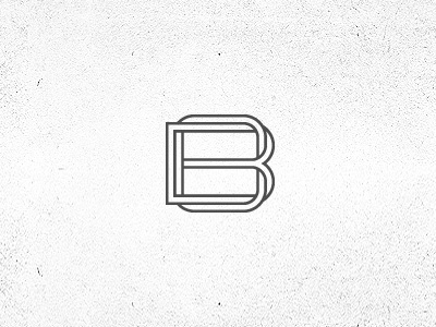 Bradaric Ohmae Branding b bo bradaric brand corporate custom design fashion grid identity logo monogram o ohmae outlines stamp twisted