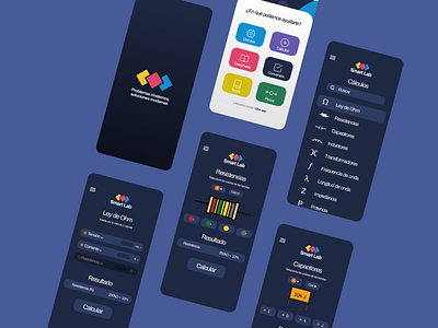 An App for electricians app design graphic design ui