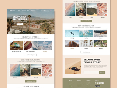 Wayfarer Travel Agency design product deisgn travel ui web website