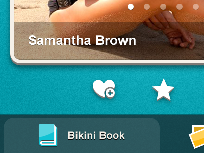 Bikini Book app iphone