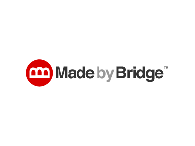 Made By Bridge Logo bridge logo made by bridge madebybridge