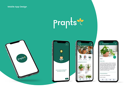 Prants - UX/UI Case study app mobile app ui ux