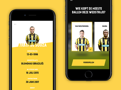 Football app app app design black football ui ui design ux ux design yellow