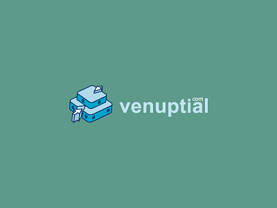 Venuptial.com Logo branding identity logo wedding