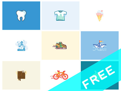 10 Free Vector Illustrations (Part I) ai free freebies icon illustration vector