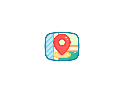 082 Placeholder icon iconography interface line location outline placeholder ui