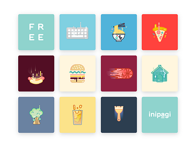 10 Free Vector Illustrations (Part III) food free freebie icon illustration vector