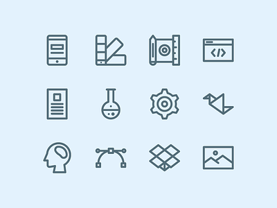 Creative Process Icons