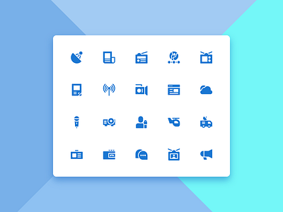 News And Magazine (Solid Icons) button flat glyph icon iconography iconset line ui user interface