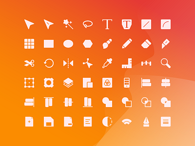 Vector Editing Icons app button icon iconography iconset line ui user interface ux