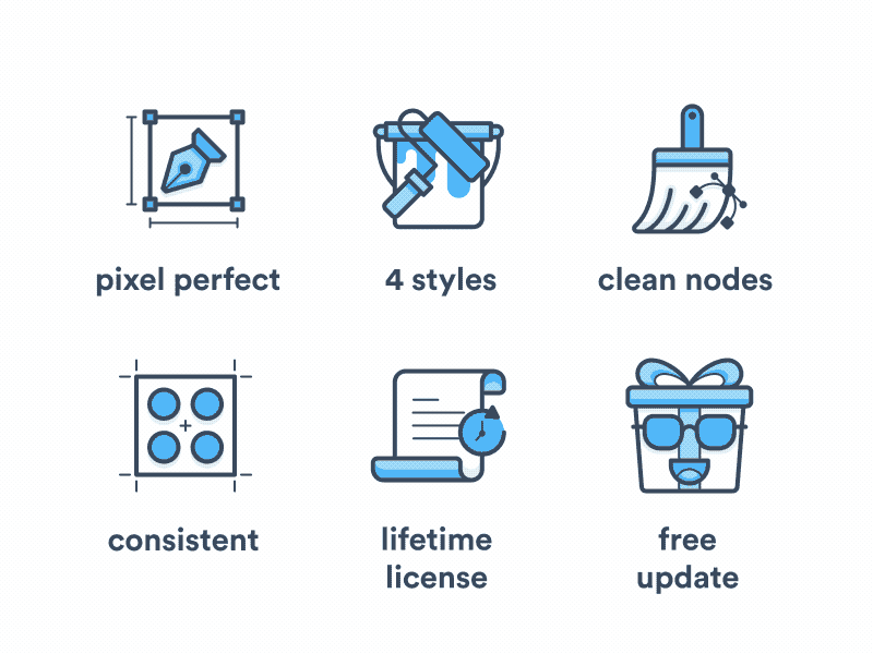 Icontellyou Features icon icon set icons icontellyou product sketch svg ui ux