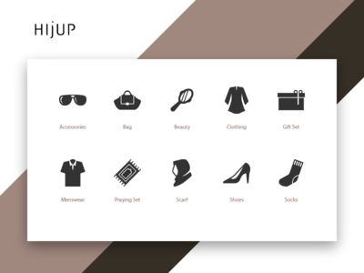 HIJUP Category Icons