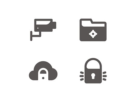 Safety System Icons by Inipagi Studio on Dribbble