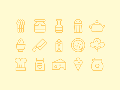 Food And Kitchen Icons