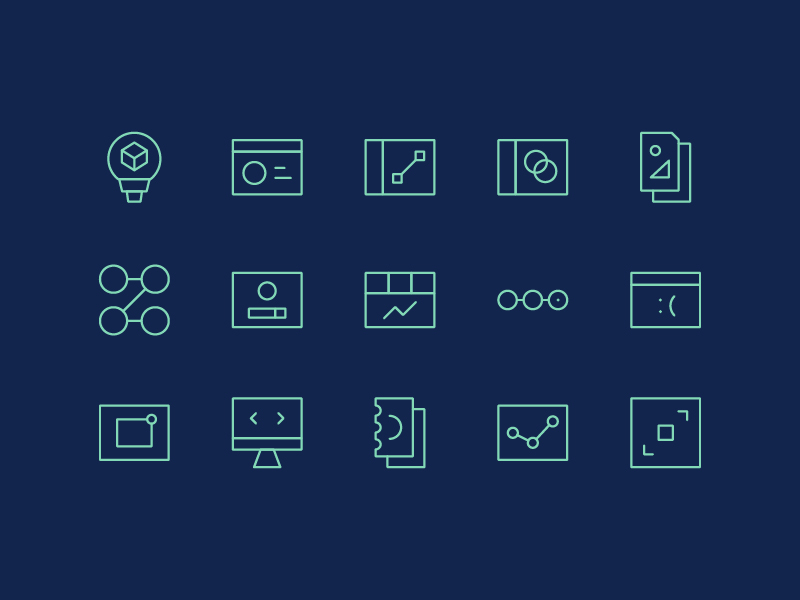 Web Design Icons by Inipagi Studio on Dribbble