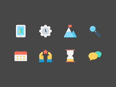 Productivity Icons button icon icon pack icon set iconography icons illustration ui ux
