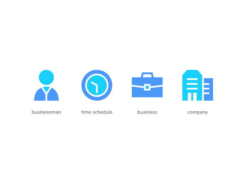 Business Icons symbol sign button iconography system icon icon pack icon set icons icon ux ui