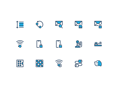 Icontellyou 1.1 - Communication (Filled Line) communication icon design icon set iconography icons icontellyou interaction symbol system icon ui ux