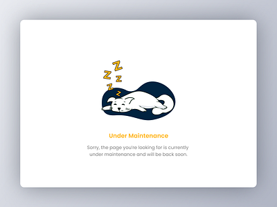 Page Under Maintenance