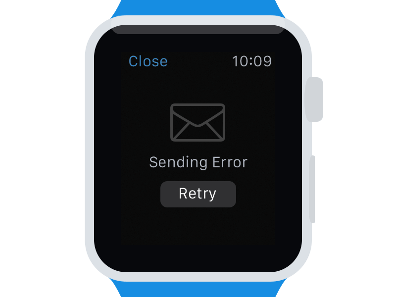 Mail.Ru for Apple Watch animation apple watch email mail smartwatch watch wearable wearables