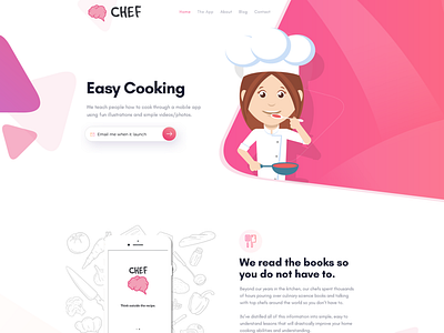 CHEF Landing Page