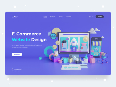 Web App Landing Page