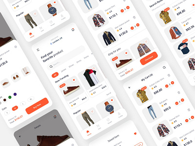 E-commerce App UI