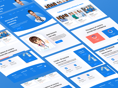 Medical Website UI